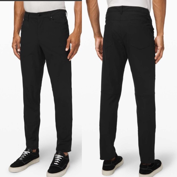 LULULEMON ABC Slim-Fit Pant 28" *Warpstreme Black Size 30 - Picture 2 of 13